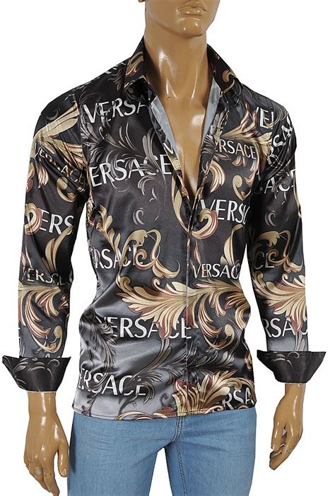 cheap versace dress shirts|shirts that look like versace.